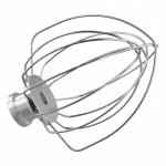 KUUM M&Uuml;&Uuml;K Vispli lisaseade Kitchenaid k&ouml;&ouml;gikombainile kallutatava peaga, roostevabast terasest muna-koore segaja, (Asendus K45WW) h&otilde;be