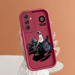 Pehme silikoonist ruudukujulise redeliga printimismustriga telefoni korpus T&auml;iskaanega kaamera p&otilde;rutuskindel kaitse kummist &uuml;mbris Samsungile Samsung A35 5G must