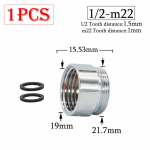 Messing 1/2 x M16 M18 M20 M22 M24 M28 Keermega &Uuml;hendus H&otilde;bedane Segisti Liitmikud Veepuhasti Tarvik K&ouml;&ouml;gi Vee Kraani Adapter