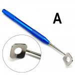 1 pc or 2pcs Dental Retractor Cheek, Lip and Tongue Retractor Dental Surgical Retractors Lip Retractors Stainless Steel 1 pcs A blue