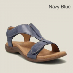 Naiste mood suvesandaalid PU nahast vabaaja sandaalid libisemiskindlad &otilde;ues rannajalatsid 35 tumesinine v&auml;rv