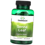 Senna lehed, Senna Leaf 500, Swanson 100 kaps (71280162) 100caps