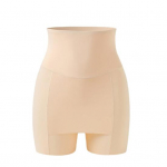 Naiste puuvillased bokserid k&otilde;rge v&ouml;&ouml;kohaga, k&otilde;htu kontrollivad vormivad aluspesu &otilde;mblusteta h&otilde;&otilde;rdumisevastased poiste l&otilde;ikega p&uuml;ksikud seeliku all, turvap&uuml;ksid L must