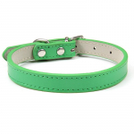 Eemaldatav PU-nahast kaelarihm kassidele ja v&auml;ikestele kuni keskmise suurusega koertele L: 2.0cm wide * 42cm long, neck 30-38cm