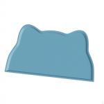 Cat Food Mat Pet Feeding Floor Easy to Clean Cushion Thicker Silicone Dog Water Bowl Tray hall v&auml;rv