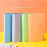 100 Pieces of Portable Banknote Collection Book Commemorative Banknote Collection Box, Banknotes Protective Bag sinine