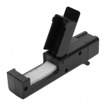 Kaasaskantav sekundaarse kontakti v&auml;ltimise pulk kaitsev kaitsja puutevaba vajutusvahend lifti jaoks must