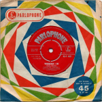 7-tolliline plaat CHRISTINE CAMPBELL - Wherever I Go / Near Your Heart 45R4881 Parlophone 1962 UK Pop Kasutatud