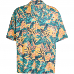 Adidas Originals Archive Lilleline Resort S&auml;rk Klassikaline Vintage Tr&uuml;kk Spordi Polo L&uuml;hikeste Varrukatega Meeste S&auml;rgid Sinine Roheline Kollane KC5901 L