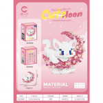 Mini Koer Kass panda pesukaru Armas Lemmikloom V&auml;ike Ehitusklotside Mudeli Seeria Kaunistused Lastem&auml;nguasi J&otilde;ulu S&uuml;nnip&auml;evakingitused Lastele original box