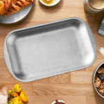 Organizer Tray in Stainless Steel, Rectangle Shape for Food Service And Storage S