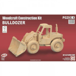 Maquette en bois Bulldozer