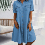 DAFIFY Naiste mood suvine kevadine &uuml;hev&auml;rviline printimine l&uuml;hikeste varrukatega POLO kaelaga, vaba v&ouml;&ouml;kohaga vabaajakleidid S