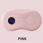 Vibratsiooniga Fitness Massager koos Kuumutusseadetega, Keha K&otilde;hu Kaalulangetusv&ouml;&ouml;, V&ouml;&ouml;koha Kuumkompress, Kodune Raputamine, Keha Ehitamise Masin roosa