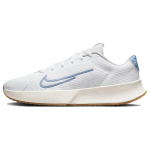 NikeCourt Vapor Lite 2 HC Valge Hele Sinine Naiste Tennised Sail Gum-Light-Brown DV2019-105 40