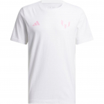 adidas Messi N&N T-s&auml;rk Valge Meeste T&auml;navamood JF4289 L