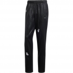 Adidas Originals X Miki Hiir Koost&ouml;&ouml; SS24 Miki Kinda Prindiga Logo &Uuml;le Kogu Kolme Triibuga K&uuml;ljel Kootud Dressip&uuml;ksid Meeste Alaosad Must IY2277 M