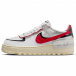 Nike Air Force 1 Shadow Valge Punane Metallik H&otilde;be Naiste Tennised Gym-Red Must FN6335-100 36.5