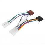 Qiilu Heli Juhtmestik ISO Stereo Juhtmestiku Pistik Raadio Juhtme Adapter Pistik Kaabel ISO normal