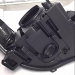 &Uuml;hildub 2013-2017 Land Rover Range Rover Sport esitule tagumise korpusega, Sport versioon, must alus. Premium High Transparency, Driver Side