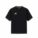 Anta Kyrie Irvingi seeria Mugav Hingav Mitmek&uuml;lgne L&uuml;hikeste varrukatega T-s&auml;rk Unisex Topid Must 172521103-4 XL