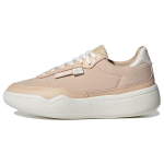 Adidas Originals Her Court nahast mugavad, kerged, libisemiskindlad, vastupidavad, madala s&auml;&auml;rega vabaajajalatsid naistele, heleroosad HQ9906 36