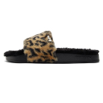 Puma Leadcat 2.0 Vabaaja Pehmed Mugavad Kummist Tald Nahast Plaaster Sandaalid Naiste Sandaalid Must Kollane 385804-02 35.5