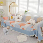 Nordic Style universaalne diivanitekk libisemisvastane katteriie T&auml;ielikult kaetud t&uuml;kid Katte diivanipadi liiv Four Seasons universaalne masinpestav 180*130cm