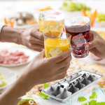 Stainless Steel Ice Tray, 18 Slot Ice Tray With Easy Release Handle For Making Various Ice molds And Foods, Removable Slots For Easy Ice One Size