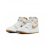 Air Jordan 1 Retro High OG Metallic Gold EU 44.5 valge
