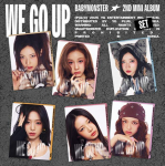 BABYMONSTER 2. minialbum [WE GO UP] PATTERN-versioon. | Liikmev&auml;ljaanded ja 6-liikmeline komplekt AHYEON
