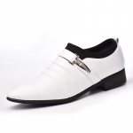 Meeste lame klassikaline meeste pidulik king PU nahast tiibadega nikerdatud Itaalia ametlik Oxford pluss suurused 38-48 talveks 2025 6 valge