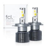 fcl. H4 LED-esitulepirn, Halogeenlamp, Soe v&auml;rv, 6 200 lm, &Uuml;hildub