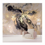 Kaasaegne seinamaaling Abstraktne marmorist seinamaaling Elutuba Magamistuba Tapeet 200 cm(W) x 140 cm(H)