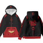Helluva Boss Cosplay Kapuutsiga dressipluusid Talvine Pikkade varrukatega Kapuutsiga pusa Vabaaja &Uuml;ksikasjad Unisex T&auml;navamood Hip Hop 3D Tr&uuml;kiga Pullover S
