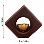 Kaupmehe kell ukse avamiseks Magnetiline puidust uksekell Tuulekell Messingist dekoratiivne helin Meeldetuletus Kodukaunistus Uksekell