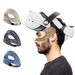 AUDASO 3-osaline VR-maski komplekt Meta Quest 3S3 prillidele, sisaldab silmamaski, kaitsemaski, peapaela, pestavat n&auml;omaski, hoiab VR-prillid puhtana,