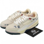 Who Decides War &times; Nike WMNS Flight Court Muslin HQ2958-100 Naiste Custo EU 35.5 elevandiluuvalge