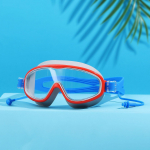 Ujumisprillid uduvastased HD suure raamiga poiste ja t&uuml;drukute ujumisprillid varustus veekindlad CHINA