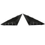 Auto tagumise veerandi spoileri paneeli k&uuml;lgmise tuulutusava akna luuk Honda Civicu 11. p&otilde;lvkonna 2022 2023 p&auml;ikesevari jaoks must