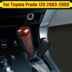 Automaatk&auml;igukasti nahast k&auml;igukangi nupp hoova k&auml;igukangi Toyota Prado 120 2003 2004 2005 2006 2007 2008 jaoks Gray-Set gray