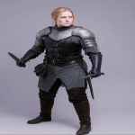 Keskaegne julge daam naissoost soomusr&uuml;&uuml; komplekt Terasest kaelakaitse, &otilde;lakatted Kaelusriided LARP s&otilde;dalane Cosplay Halloweeni kingitus