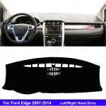 Car Inner Dashboard Cover For Ford Edge 2014 2013 2012 2011 2010 2009 2008 2007 Auto Dash Mat Carpet Cape Sun shade Black RHD