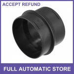 Single Air Ducting Connector Straight Air Heater Duct Pipe 80 to 75mm Universal
