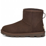 UGG Essential Split Lehm Nahast L&uuml;hikesed Lumesaapad Naiste &Scaron;okolaadipruunid Tennised 1115030-CHO 36 &scaron;okolaad