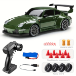 1:24 RC driftiauto, 2,4 GHz 4WD RC m&auml;nguasi tulede, rehvide ja t&otilde;kkepuu t&ouml;&ouml;riistadega, parim s&uuml;nnip&auml;eva-, Halloweeni-, j&otilde;ulukingitus poistele ja t&uuml;drukutele S914+Gradient purple green