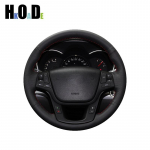 Auto roolikatte jaoks Kia Sorento 2009-2014 2012 2013 2010 2011 Must K&auml;sitsi &otilde;mmeldud Yellow Thread