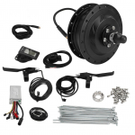 48V 500W Elektriratta &uuml;mberehituskomplekt Esiratta rummumootori &uuml;mberehituskomplekt koos GD01 paneelm&otilde;&otilde;dikuga For 24in Rim Spokes
