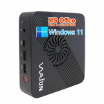 wajun Mini PC kontorisse, koju, hommikus&ouml;&ouml;giks SSD [Uuendatud] Pro-X1/Celeron N4100/Win11 Pro/MS & 2019/wajun Wi-Fi/Bluetooth/8GB/128GB