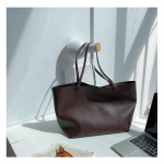 Vintage pehmest nahast kott naistele - Suure mahutavusega t&ouml;&ouml;le mineja &otilde;lakott Minimalistlik moekas t&ouml;&ouml;kott ja igap&auml;evane kott kohv